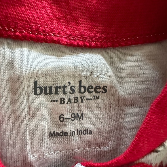 💙5/$25💙 Burt’s Bees Polar Bear Footie 6-9M - Picture 4 of 4